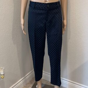 Nwot vintage  Banana Republic crop checkered print slacks.